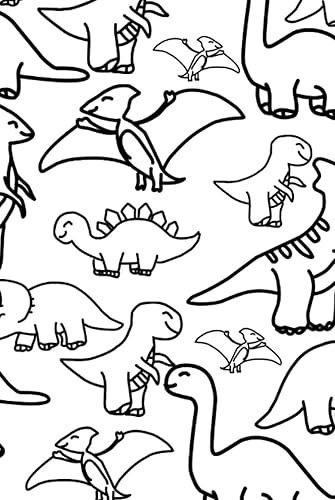 Dino Doodle Hardcover Bullet Journal