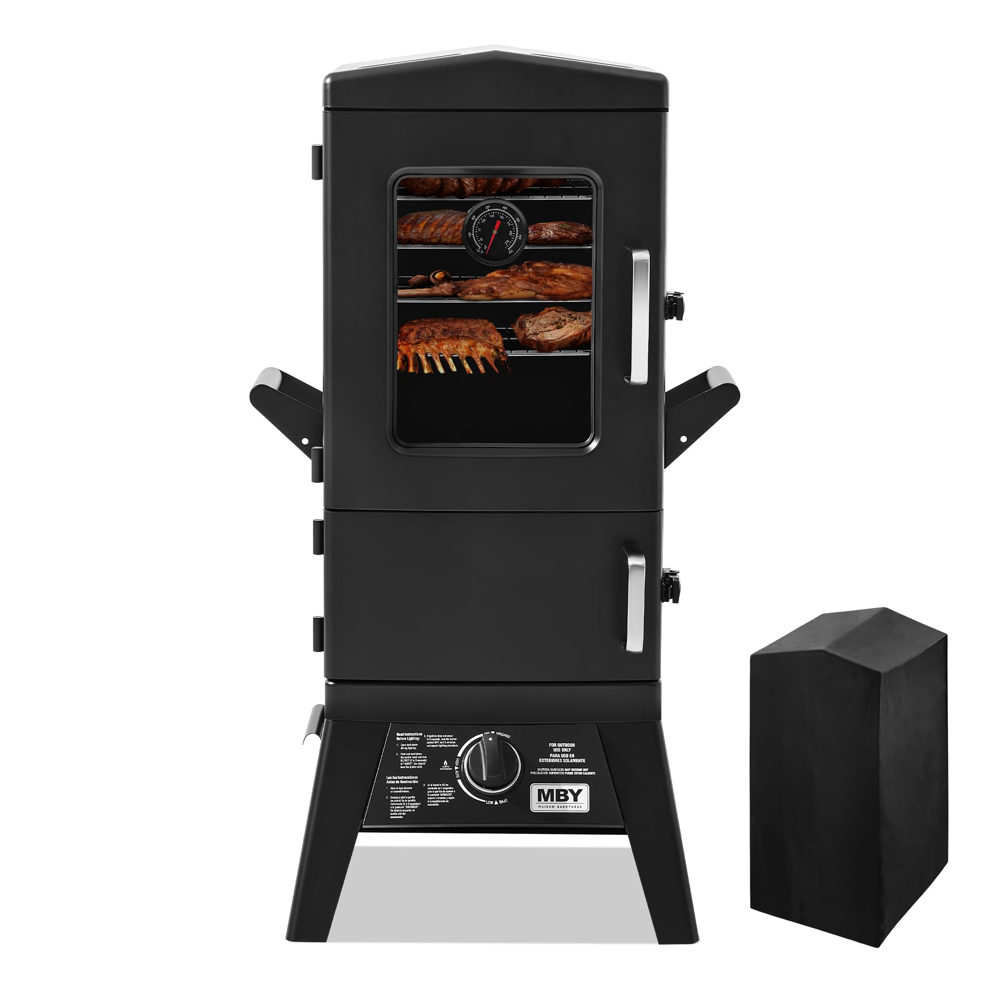 PIQUEBAR Propane Smoker with Cover