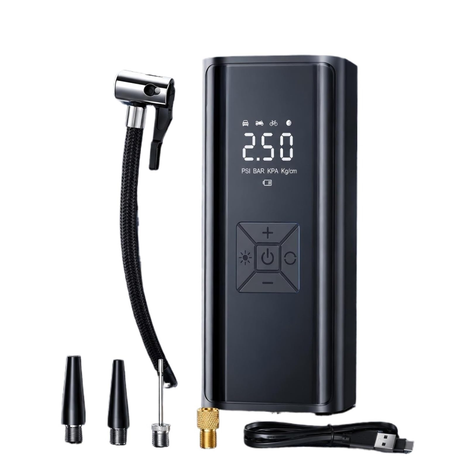Compresseur Air Gonfleur numérique Portable Gonfleur Electrique
