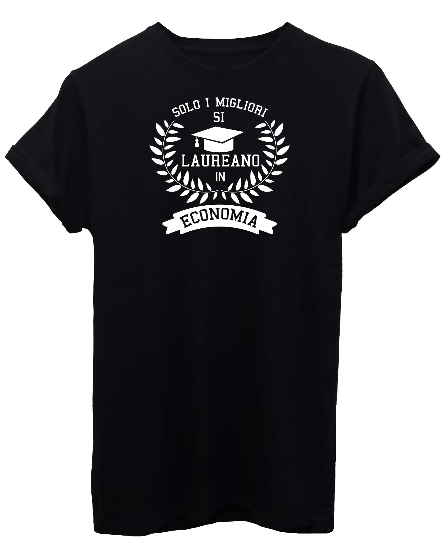 iMAGE T-shirt Keep calm mi sono laureato in (personalizza la laurea) – iMAGE