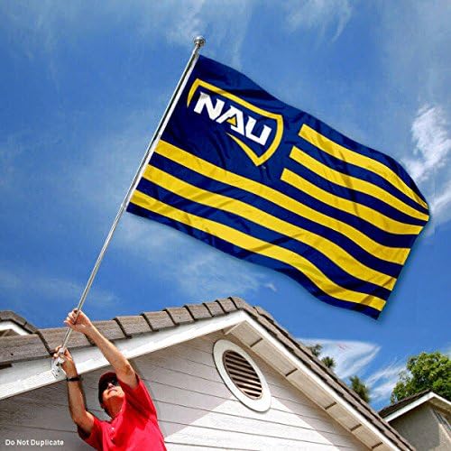 Northern Arizona Lumberjacks Stars and Stripes Nation Flag - Image 2