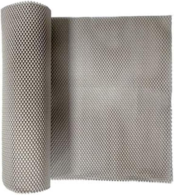 Addis Multi-Purpose Anti Slip Drawer Liner - 3M Roll In Pebble Grey,35cm x 3 metres