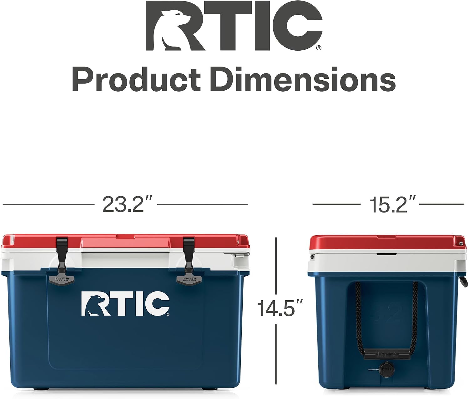 RTIC cooler features