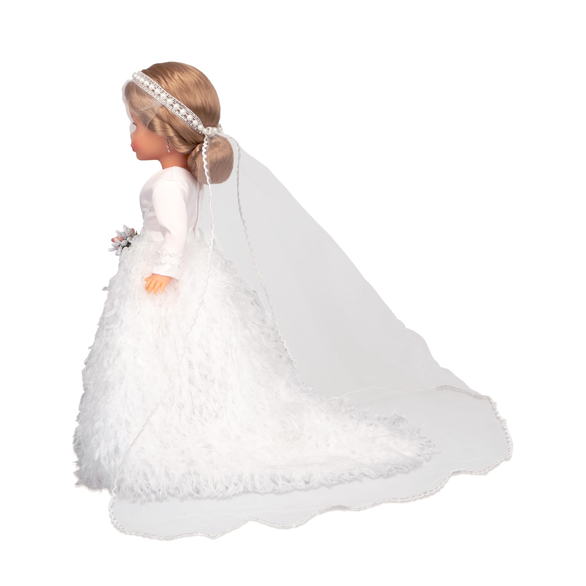 Nancy Collezione Novia, bambola edizione speciale con vestito, velo e tiara