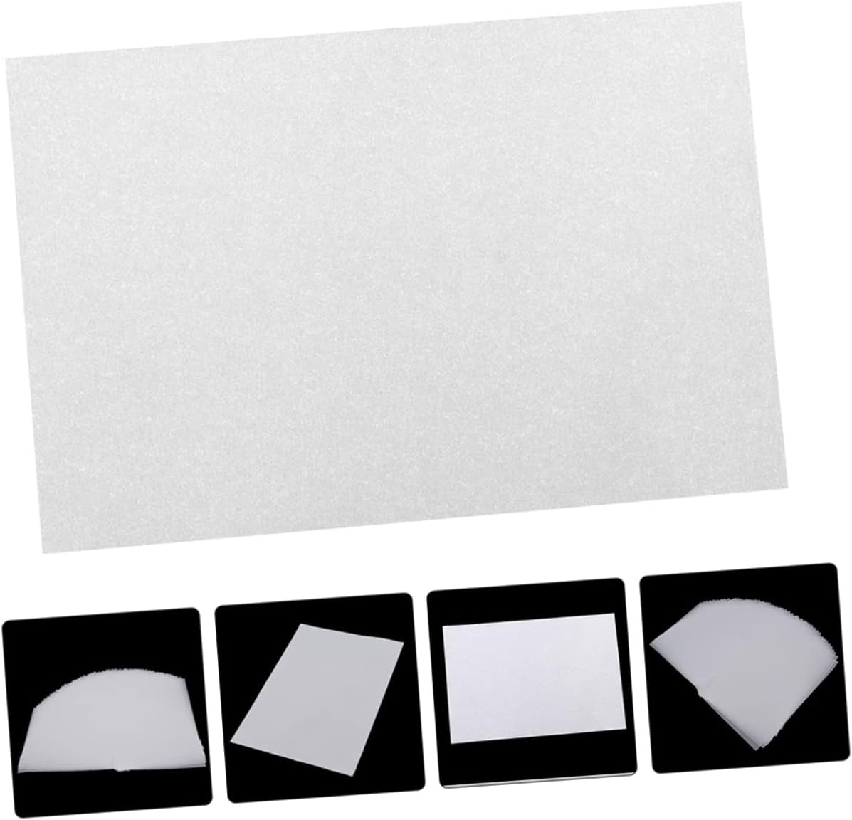 SEWACC 5bags Translucent Tracing Paper of Copying Calligraphy Writing Drawing Supplies for Sketching Ink Marker Use for Calligraphy and Art Projects