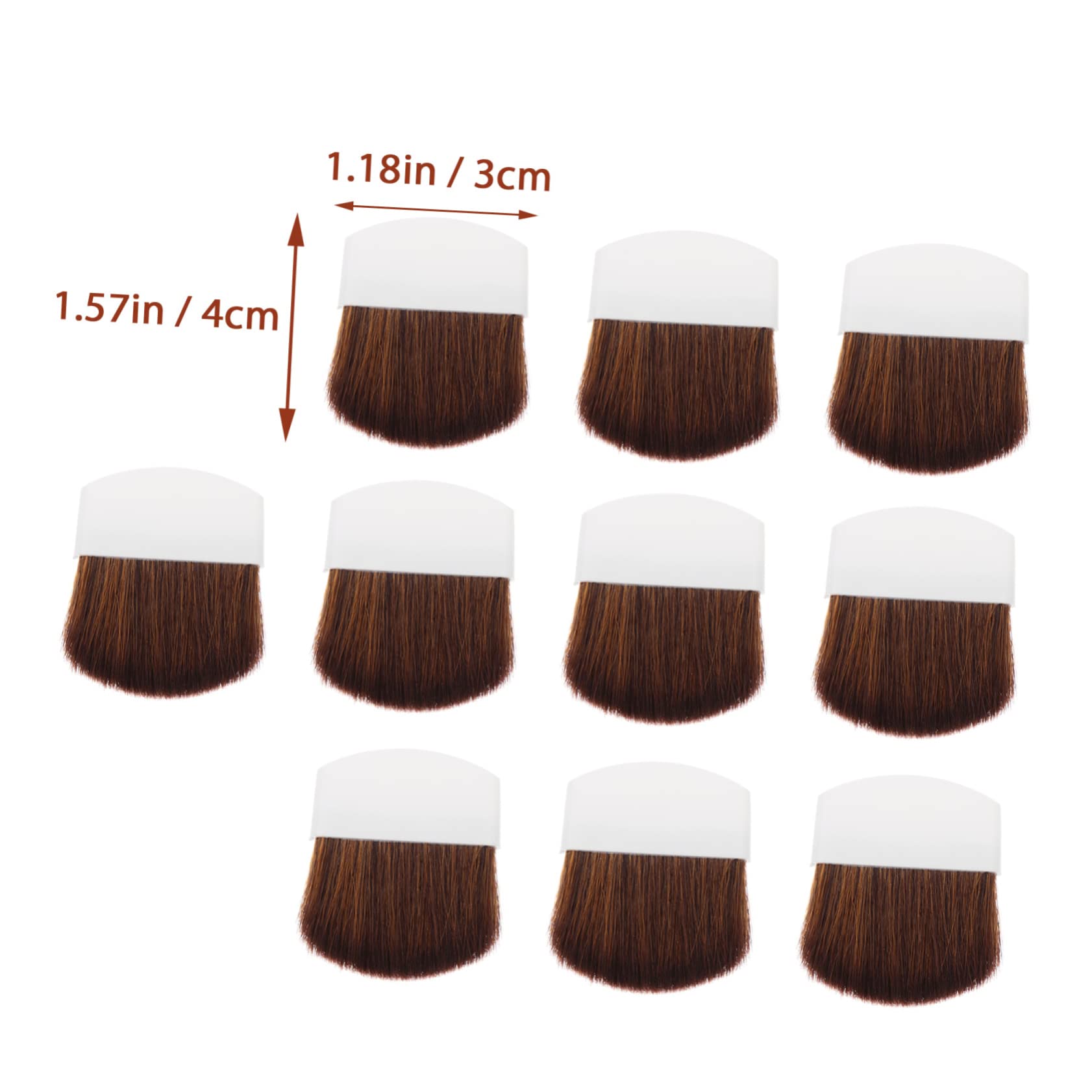 Lurrose 50pezzi Pennelli Da Disegno Portatili Pennelli Resistente All Usura Setole Morbide Per Artisti Per Pittura Pareti Facili Da Pulire