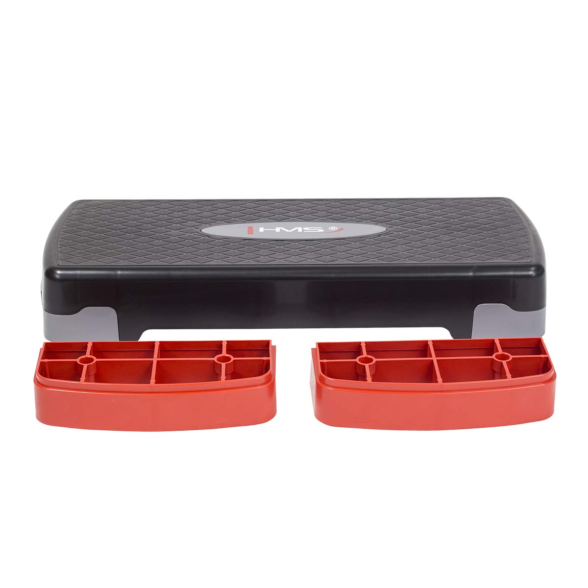 HMS Unisex's 17-44-008 5907695587357 Aerobic Step, Red/Black, One Size