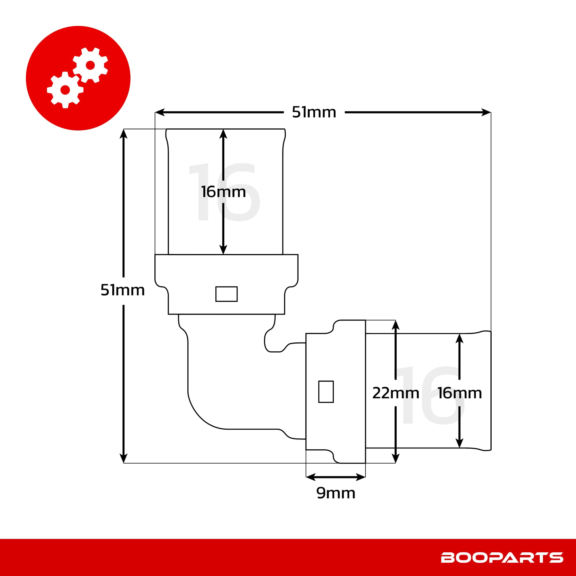 4 piezas - codo multicapa para engastar Ø16-Ø16 contorno TH - acople para prensar multicapa - conector para prensar multicapa - anillo de acero inoxidable codo de unión igual a engarzar.