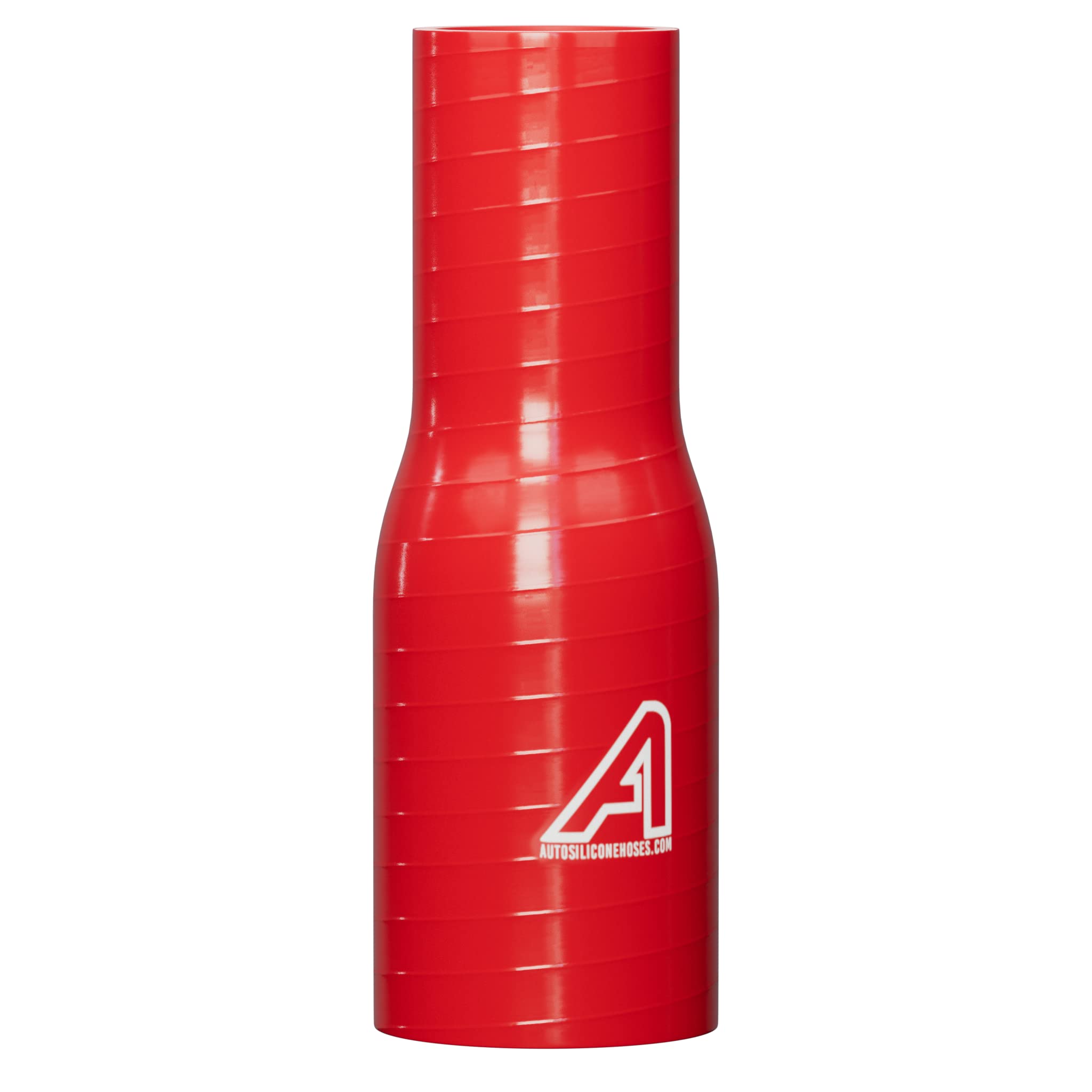 Ap Automotive Red 51Mm (2") To 38Mm (1.5") Straight Ucer Hose Coupler Intercooler Universal Tube