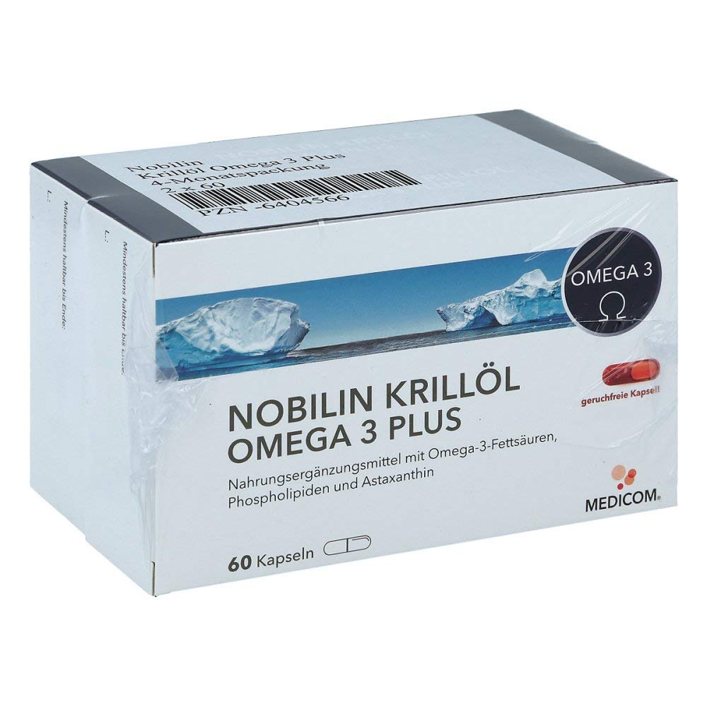 Krillöl Omega 3 Plus Kapseln