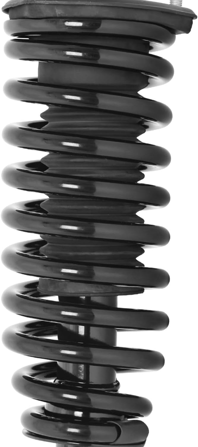 Detroit Axle - AWD Front Left Strut for 2009-2017 Lexus LS460 2008-2016 LS600h [Excludes Air Suspension], Complete Strut with Coil Spring Assembly Replacement