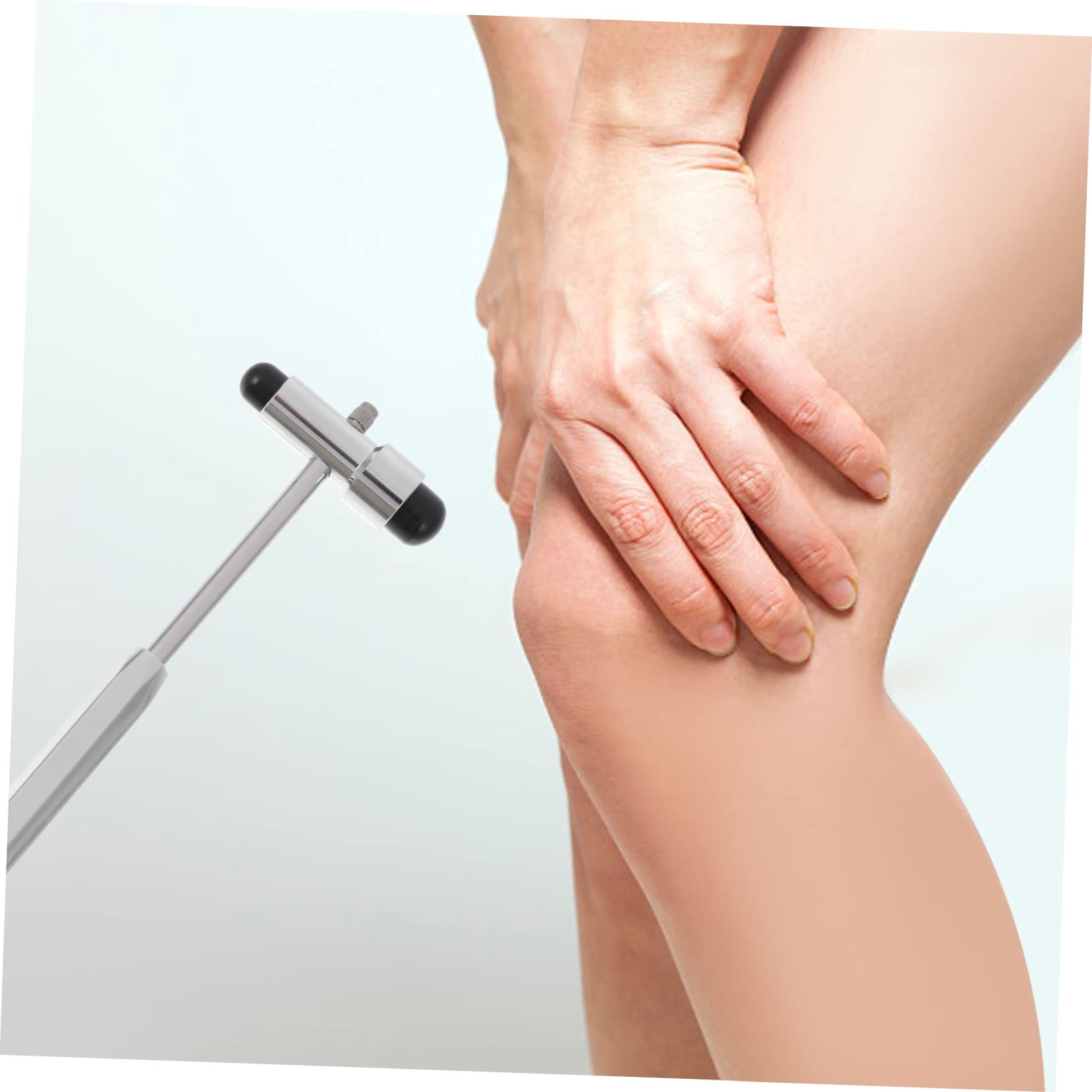 Cabilock 4 Piezas Martillo Neurológico Profesional con Aguja y Pincel Herramienta Médica Ergonómica para Reflexos Cutáneos y Tendinosos para Exámenes Clínicos y Pruebas de Sensibilidad