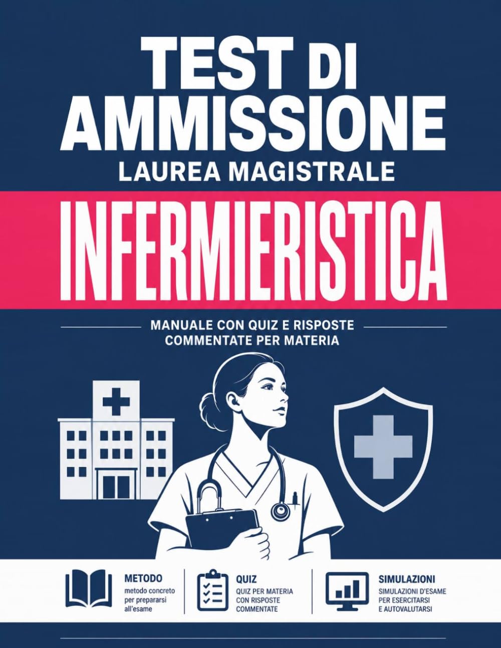 TEST DI AMMISSIONE LAUREA MAGISTRALE INFERMIERISTICA – MANUALE LAUREA MAGISTRALE INFERMIERISTICA CON QUIZ E RISPOSTE COMMENTATE PER MATERIA