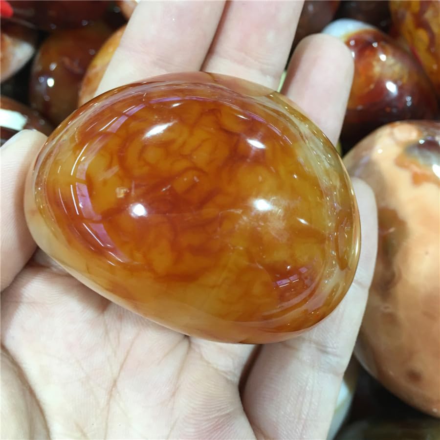 Géode cornaline cristal de quartz agate spécimen naturel de collection