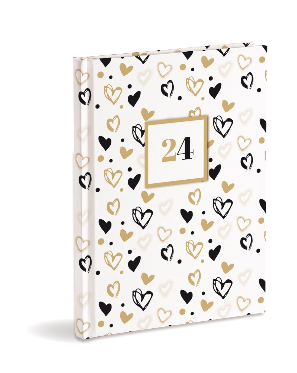 Weekly Planner Organiser 2025 cm, 17 x 24 cm, Closed January-December 2024, Hardcover