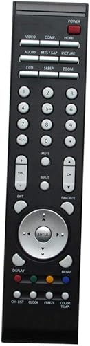 HCDZ Replacement Remote Control for Insignia 845-A45-PDP32B-INSH NS-PDP32-09 32" Plasma PDP HDTV TV