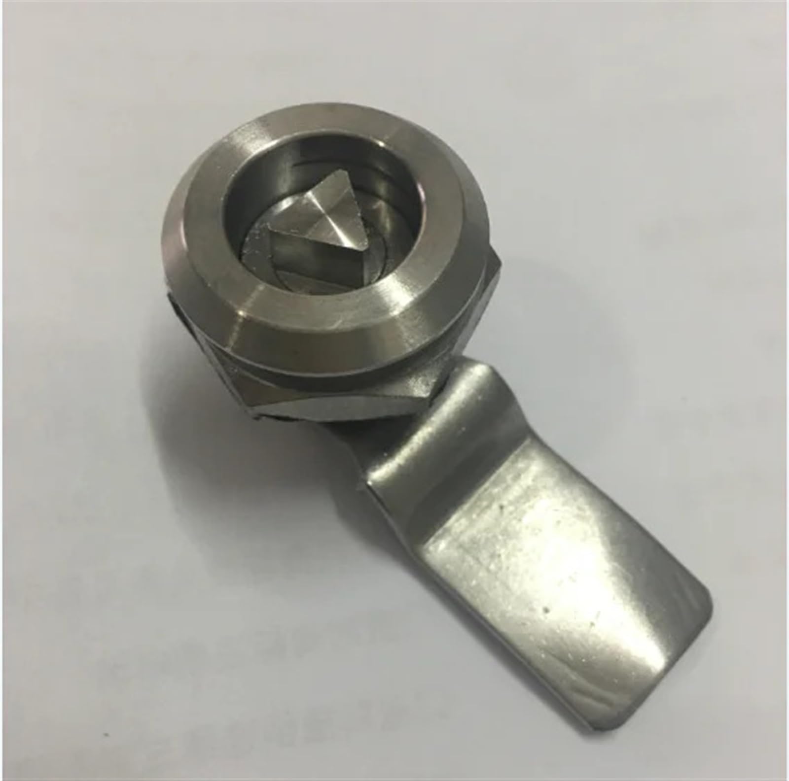 Serratura a camma triangolare in acciaio inossidabile MS705 serrature for armadietti scatola di distribuzione dell'energia armadio elettrico serratura for armadio di controllo 1 pz(With key-H 18-01)