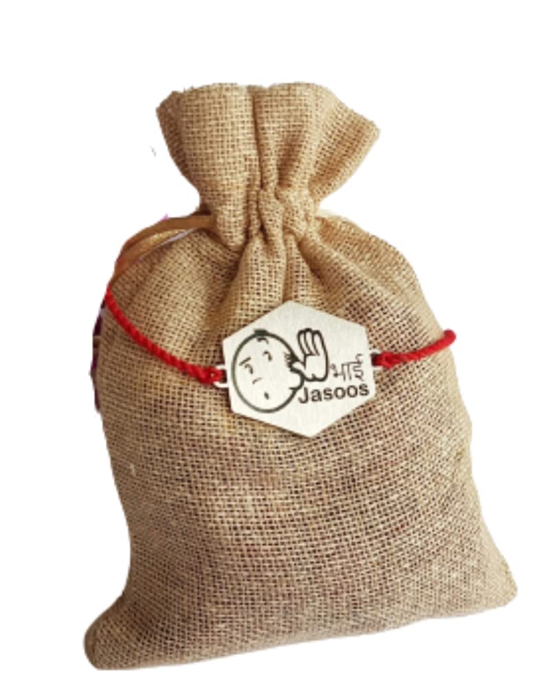 Zarwani Rakhi for Brother | Jasoos Bhai Rakhi | Stainless Steel Rakhi | Veera Rakhi | Resham Rakhi | Brother Rakhi | Funny Rakhi For Brother