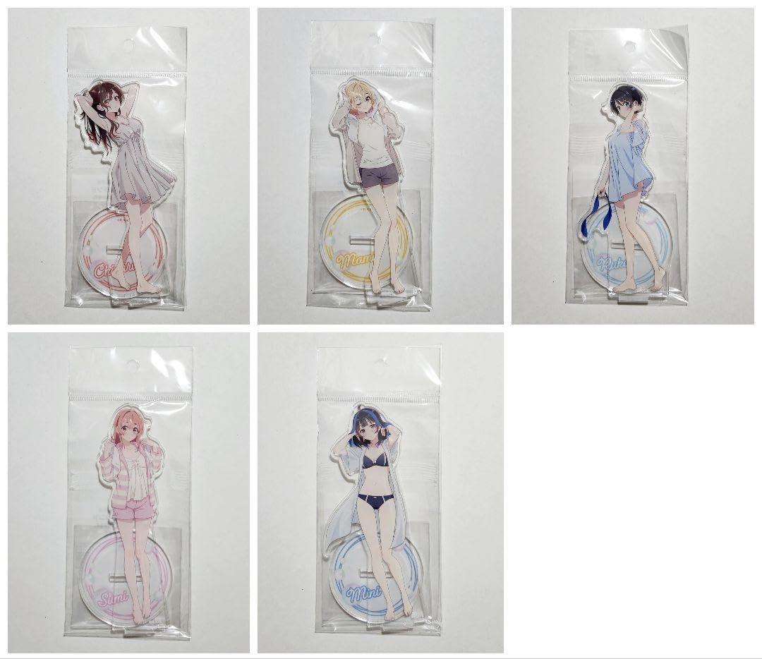 Amazon.co.jp: 彼女お借りします バスタイム アクリルスタンド 全種 