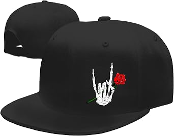 Snapback Hats Christian Hats for Men Flat Bill Hats for Men Adjustable Black Baseball Cap for Women