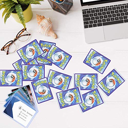 500 Packs Top Loader Card Penny Sleeves for Trading Card, Soft Clear Baseball Card Sleeves Fit for Football Card, Sports Cards, MTG, Yugioh, Pokemon Card - Thumbnail 4