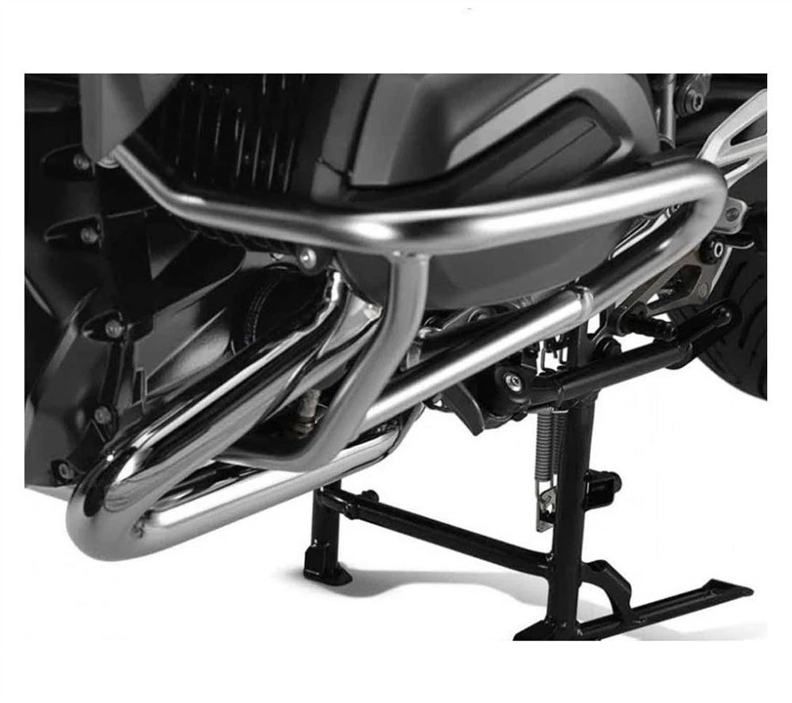 SKINII Defensa Protector De Motor Protector Motor Carretera Motocicleta Barras De Choque Protector De Marco De Jaula Acrobacias para para R1200 RS para R1200 R 2015-2018 Topes Anticaida Moto