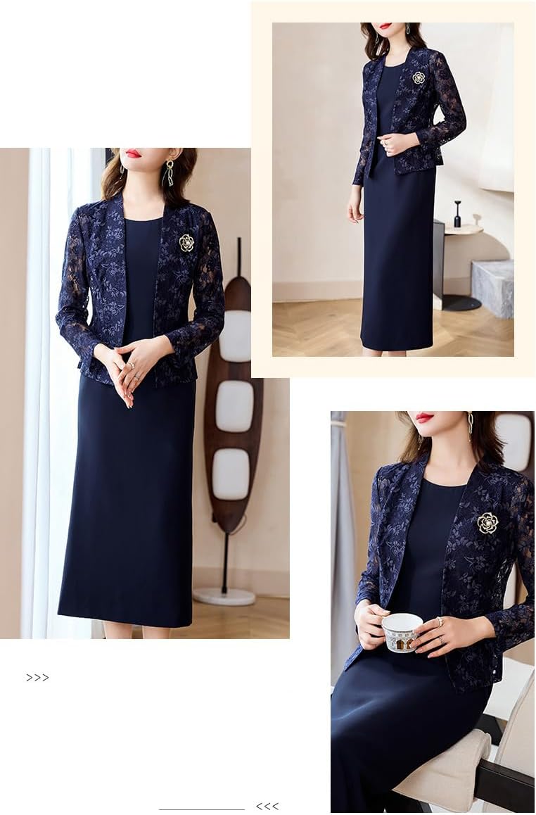 [TRVELBETT] 結婚式 親族 フォーマルドレス 50代 ツーピース ドレス 顔合わせ 母親 セットアップ ワンピース 春 秋 フォーマルスーツ 入学式 ママ 七五三 60代 70代 40代 シニア 祖母 セレモニー 式典 パーティー