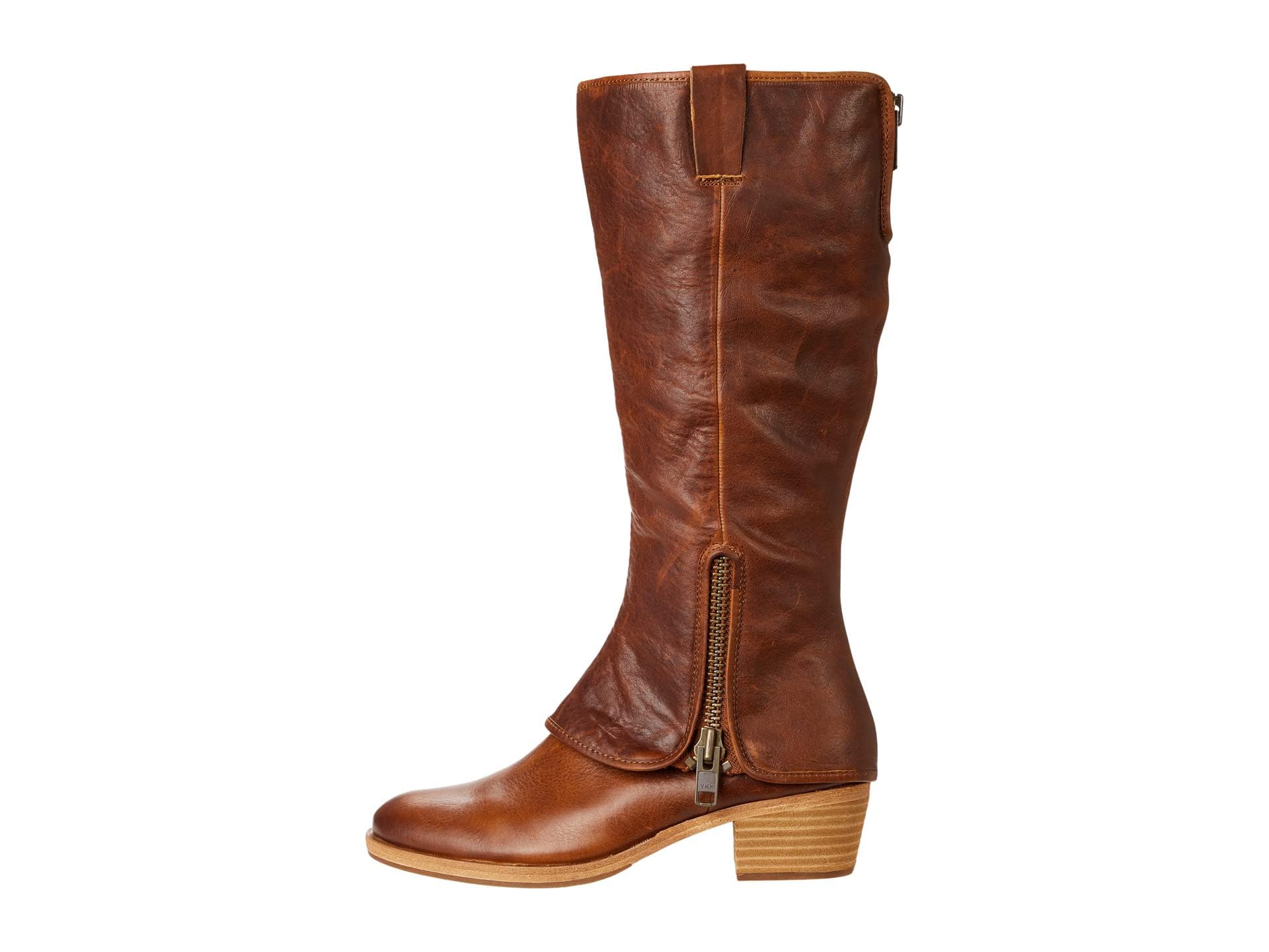 KorkEase Women's Kayla II KneeHigh Boot, Brown 7 Tan Full Grain for