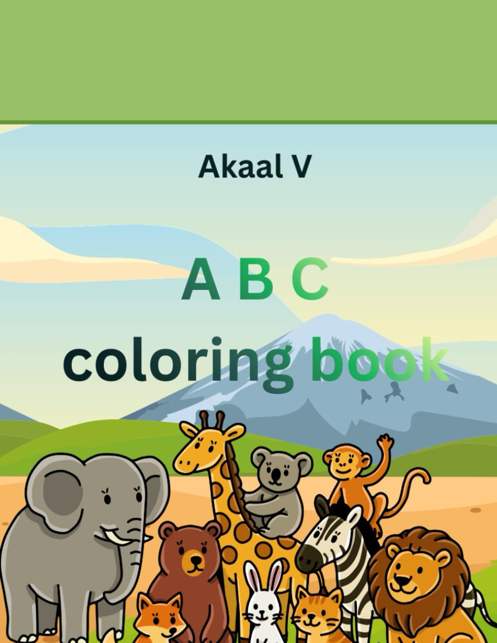 ABC Coloring Book for Kids: Fun Alphabet Coloring Pages for Toddlers and Preschoolers • Ages 3–5