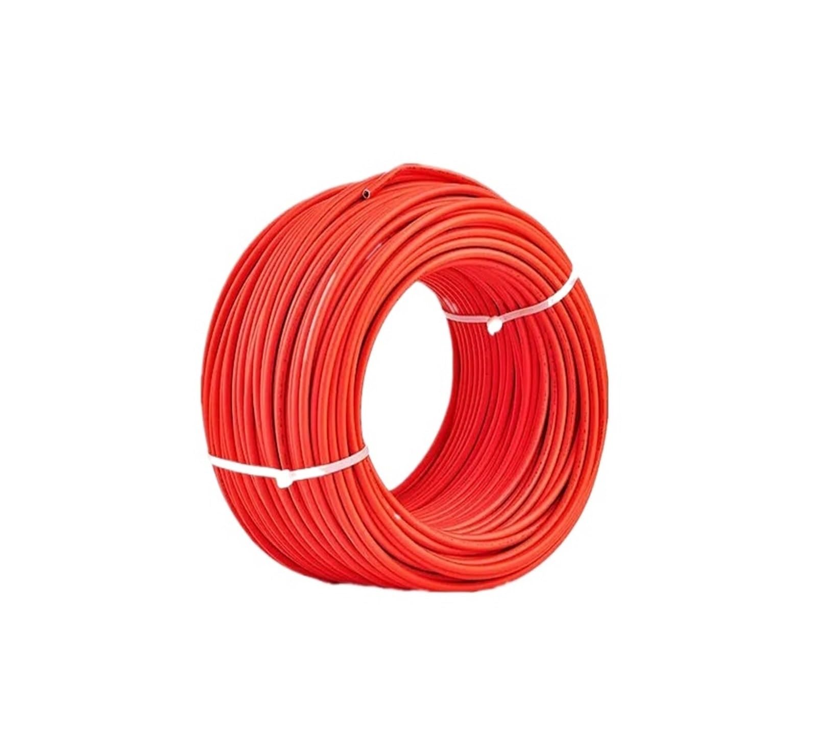 Câble photovoltaïque 6mm2 de 100m rouge pour raccordement de panneaux solaires
