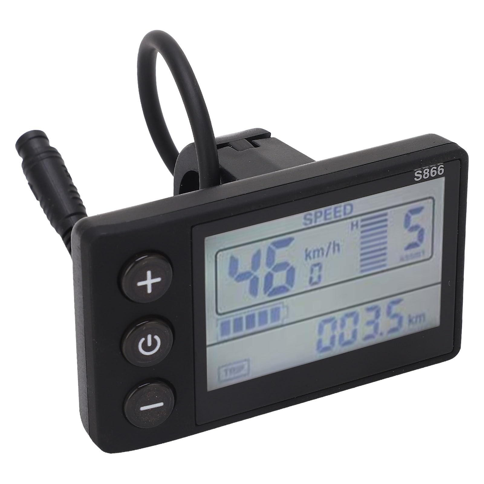 Asixxsix E-Bike Display Farb-LCD - Wasserdicht Mit Smart-Chip Für Mountainbikes