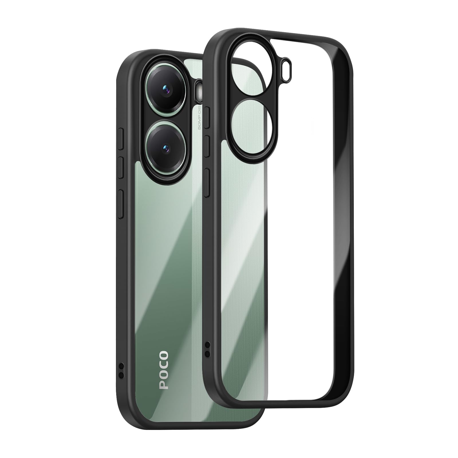 Custodia Yohii Per Xiaomi Poco X7 Pro 5G Con Anello 360° E 2 Pellicole | Protezione Militare
