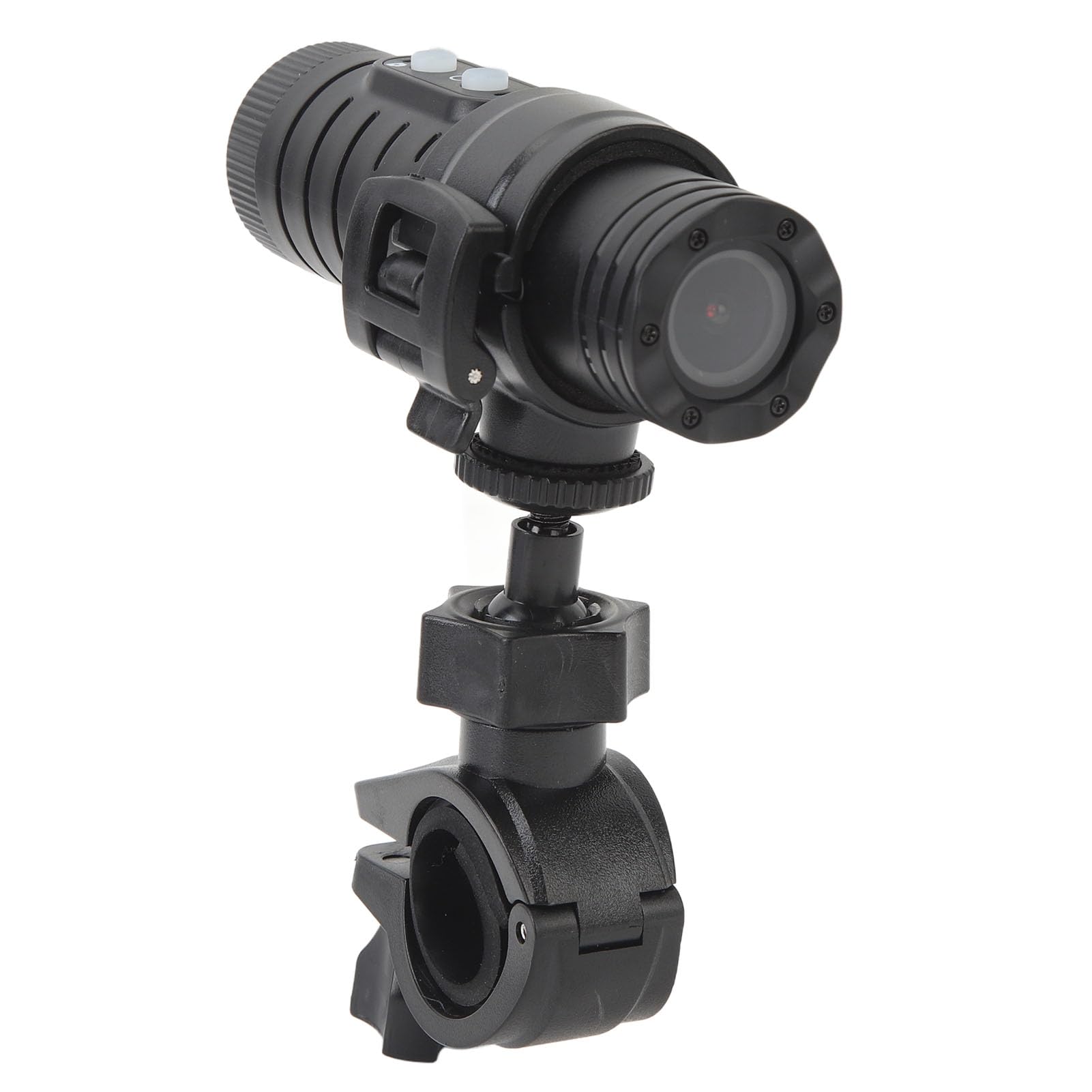 Kamera w Kasku Rowerowym, 4K Photo Sport DV 18 MP WiFi Kamera w Kasku Rowerowym do Jazdy na Rowerze (BLACK)