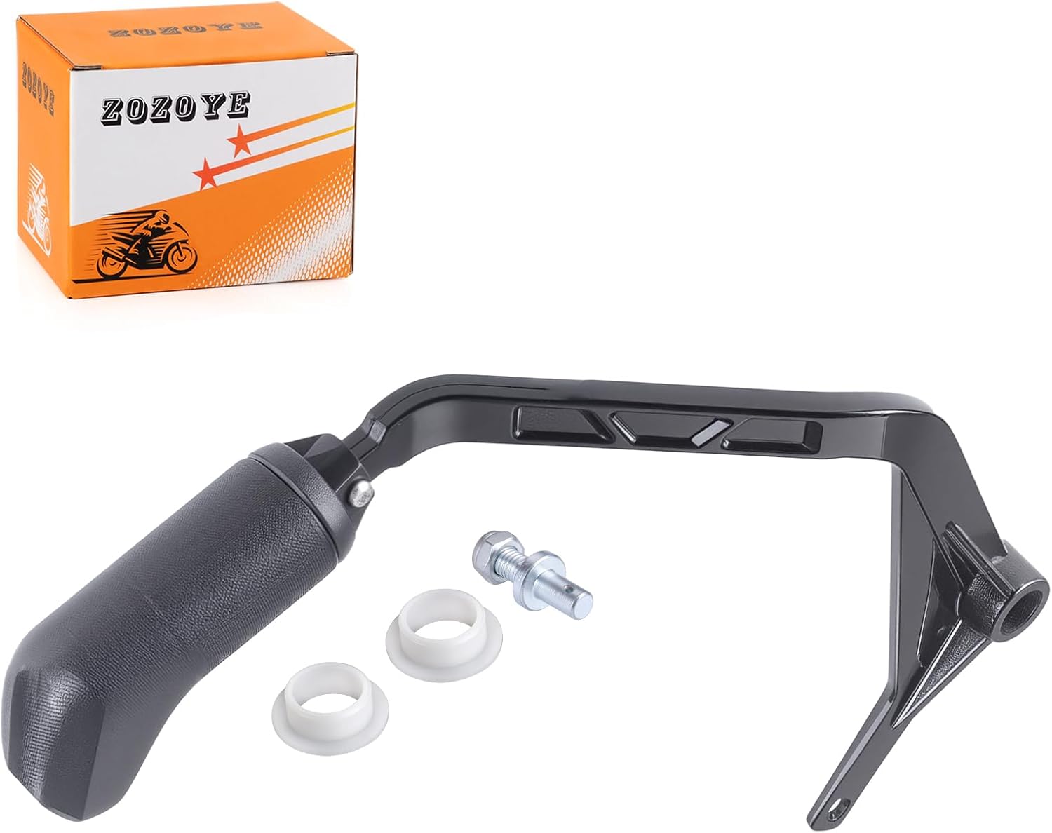 Shift Lever Cast Matte Black & Knob Kit for Polaris Ranger 1000 Crew XP PRO XD 2018-2025 5639439-458 5634266-458 5633821-458