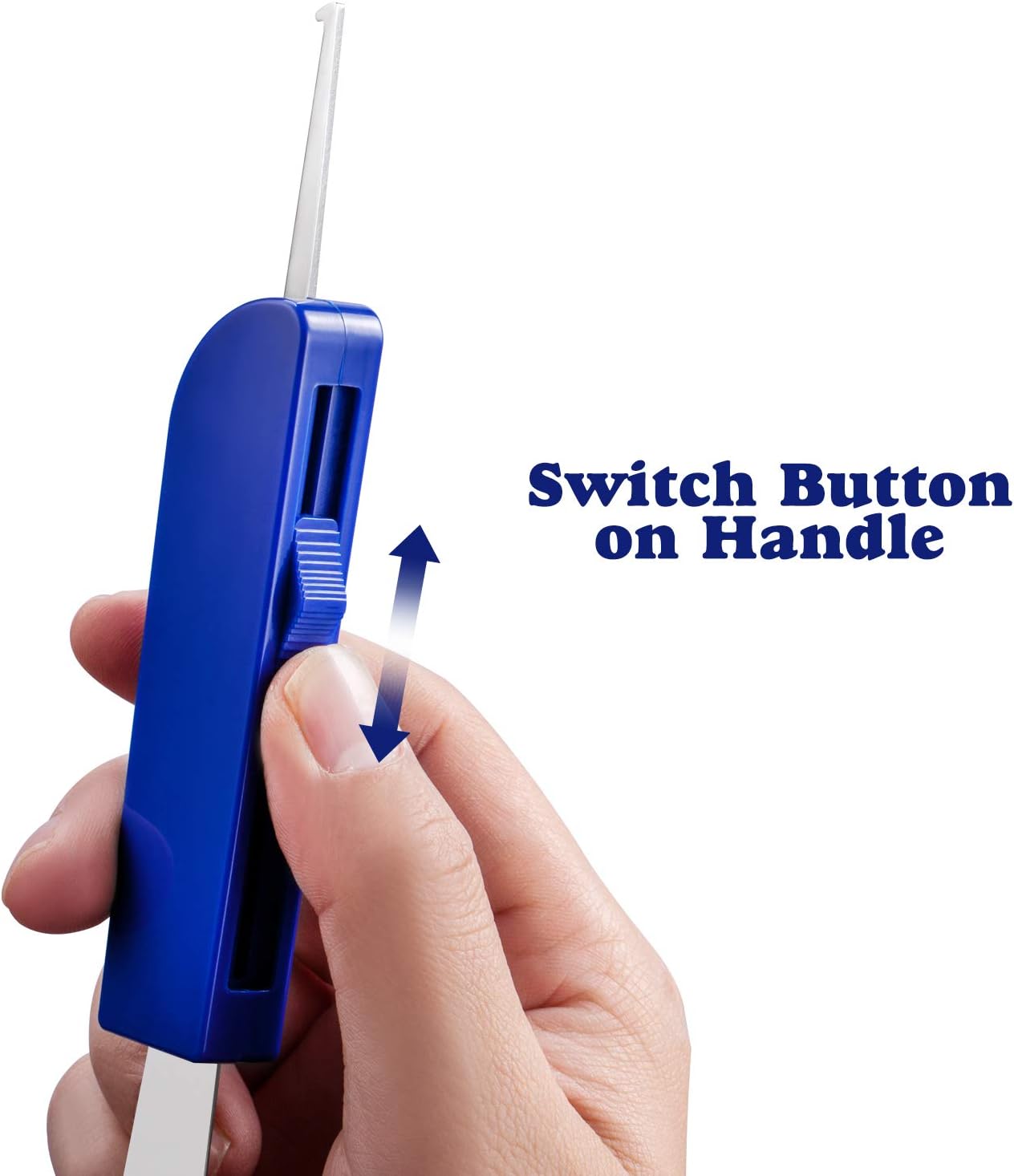 Right Hand Pill Counting Tray with Spatula (Blue)