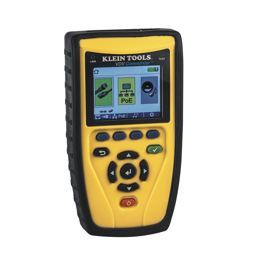 Remote Cable Tester Kit for Coaxial, Data (RJ45) and Telephone (RJ11) Cables, VDV Commander