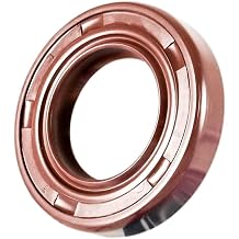 EAI 45mm x 75mm x 8mm FPM/FKM TC Double Lip w/Stainless Steel Spring Oil Seal. Comp. /w Viton Shaft Seal