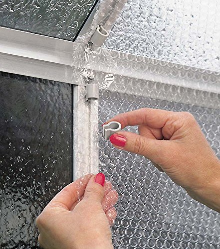 MacGreen® Gewächshaus Clips (50 Stück) - Befestigung für Schattierung, Isolierung und Kabel im Gewächshaus