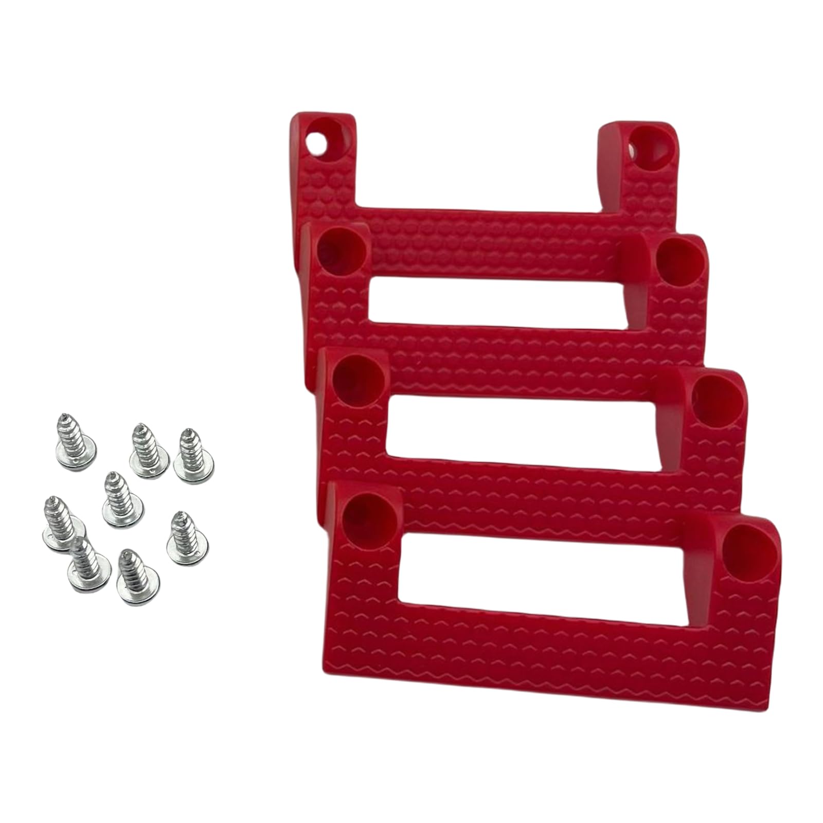 4pcs Tape Measure Holder Rack Multi Tool Storage Organizers Hanger for Garage and Workbench for Power Tool on Ladder Workbench Rack