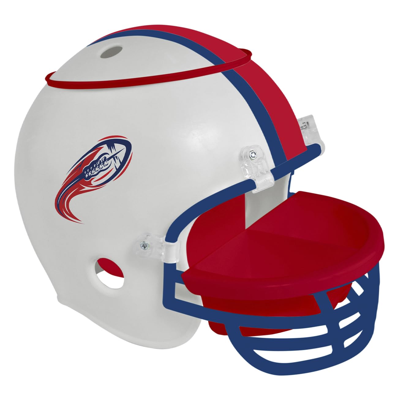 Gedalabels White Snack Helmet American Football