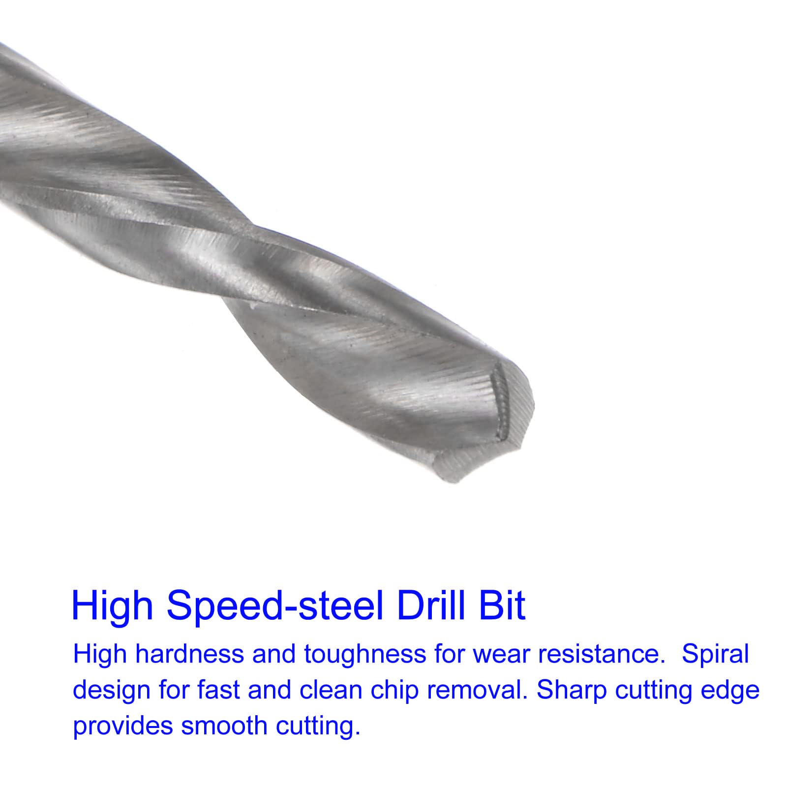 Unifizz Tap & Bit Sets, M3 x 0.5 H2 Straight Flute Machine Thread Milling Tap 150mm Extra Long - Image 3