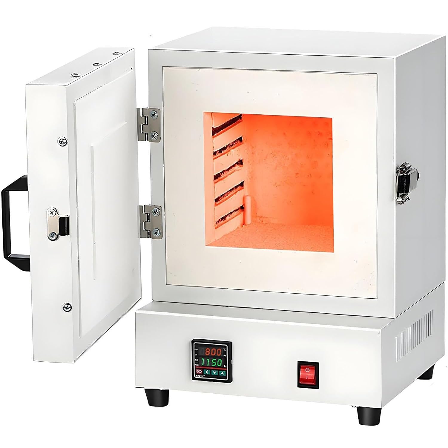 Four électrique De 2000 W pour La Cuisson Et La Trempe des Métaux Jusqu'à 1150 ℃, Four à Moufle Fermé pour Laboratoire, pour Moulage De Cire, Modelage d'argile, Trempage des Métaux