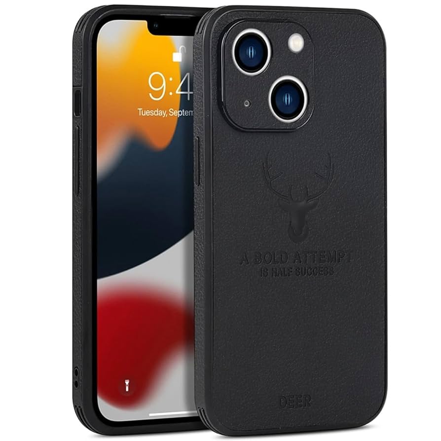 ブラックレザー iPhoneケース　iPhone15 iPhone 15 本革ケース 14 ケース 13 12 Pro Max 携帯ケース 背面