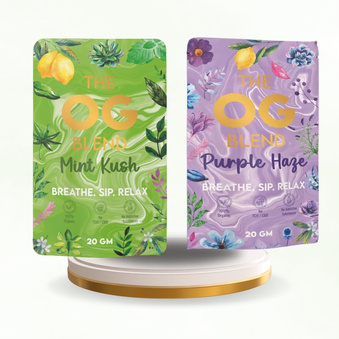 kush smoke and tobacco Buy Mint & Purple Haze by THE OG BLEND-Combo | Herbal Pre-mix,100% Free-No Nicotine-Non-Addictive KUSH SMOKE SHOP - CLOSED
