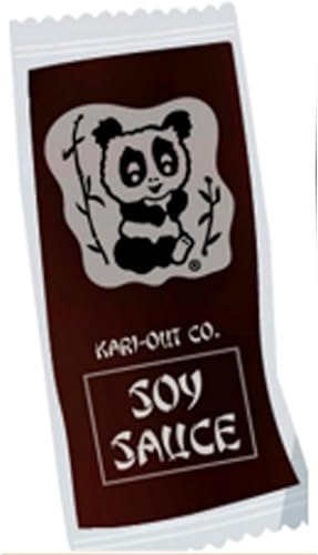 Miniatura 4 de Paquete de porciones de salsa de soja de 0.28 oz - 450/caja