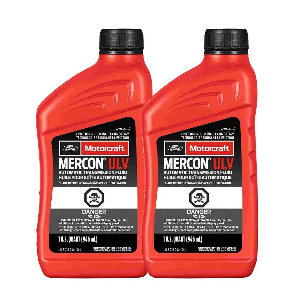 Genuine OEM Automatic Transmission Fluid Kit Mercon ULV - 2 Quart
