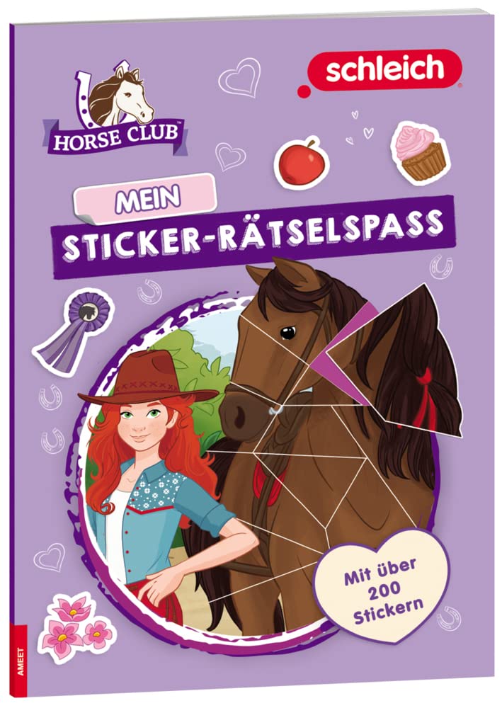 schleich® Horse Club(TM) - Mein Sticker-Rätselspaß: mit vielen Stickern