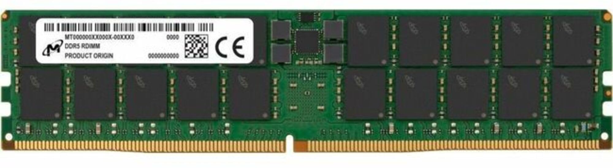 Amazon | Micron DDR5 RDIMM 128GB 2Rx4 5600 CL46 32Gbit