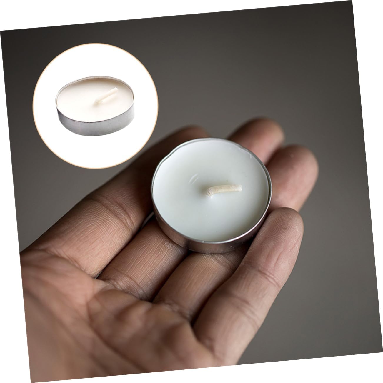 20pcs Tealights Bulk Little Candles Tea Tea Candles Smokeless Warm Office Room Supplies