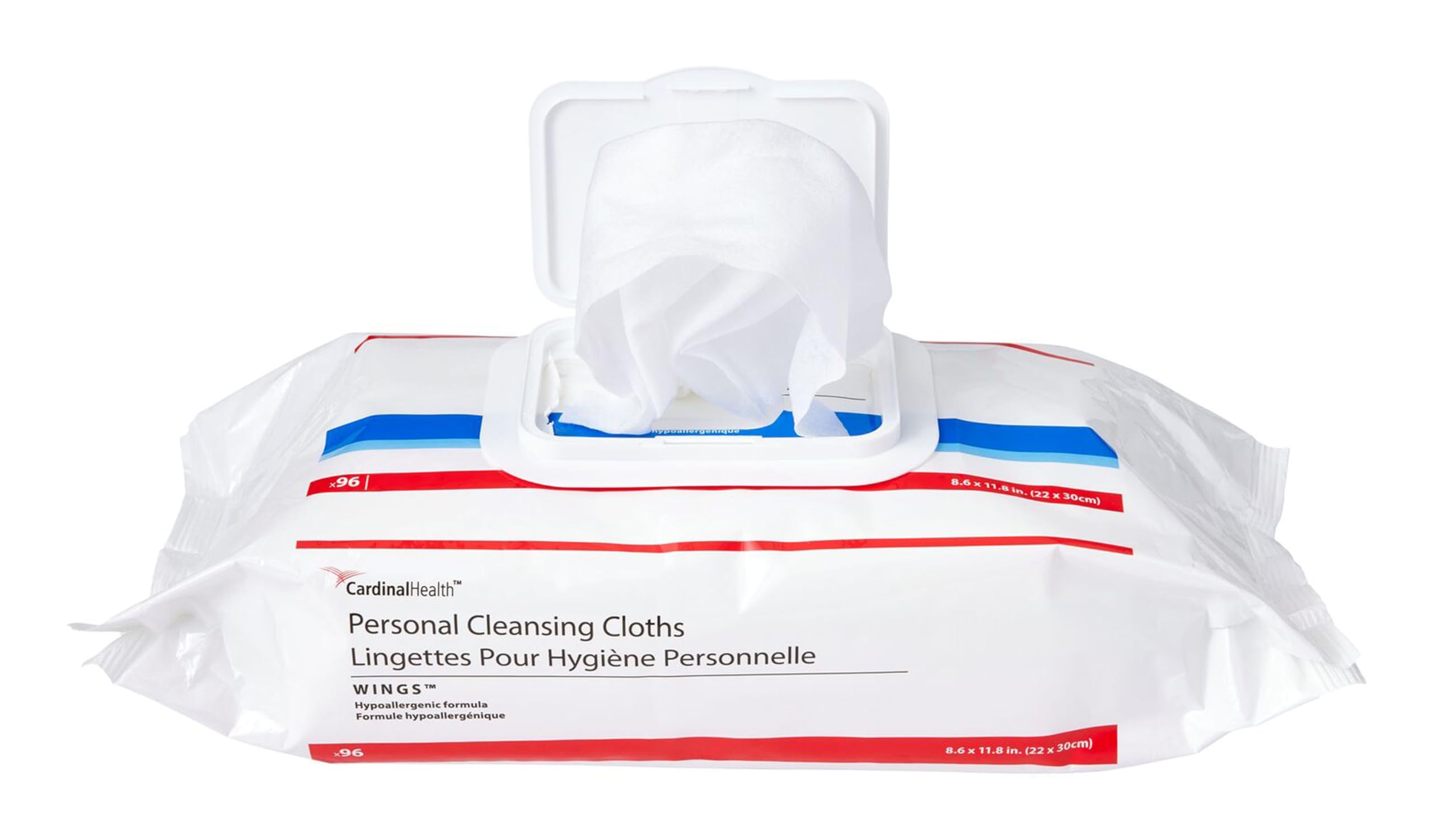 Amazon.com: Cardinal Health™ WINGS™ Personal Cleansing Cloths